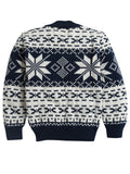 Tiny Snowflakes Knitted Sweater