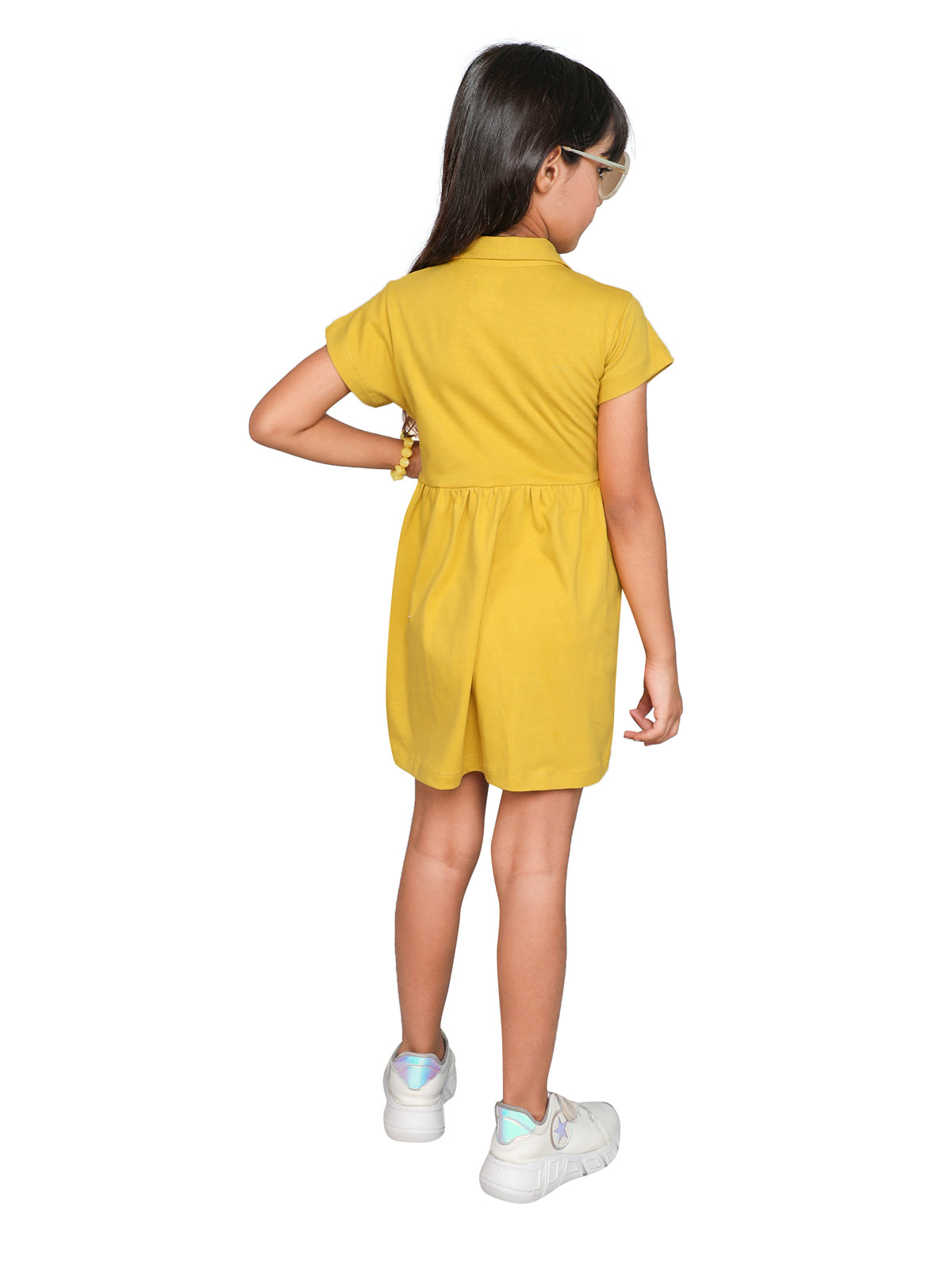 Twirl Time Collared Wrap Frock