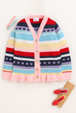 Color Pop Rainbow Cozy Pullover