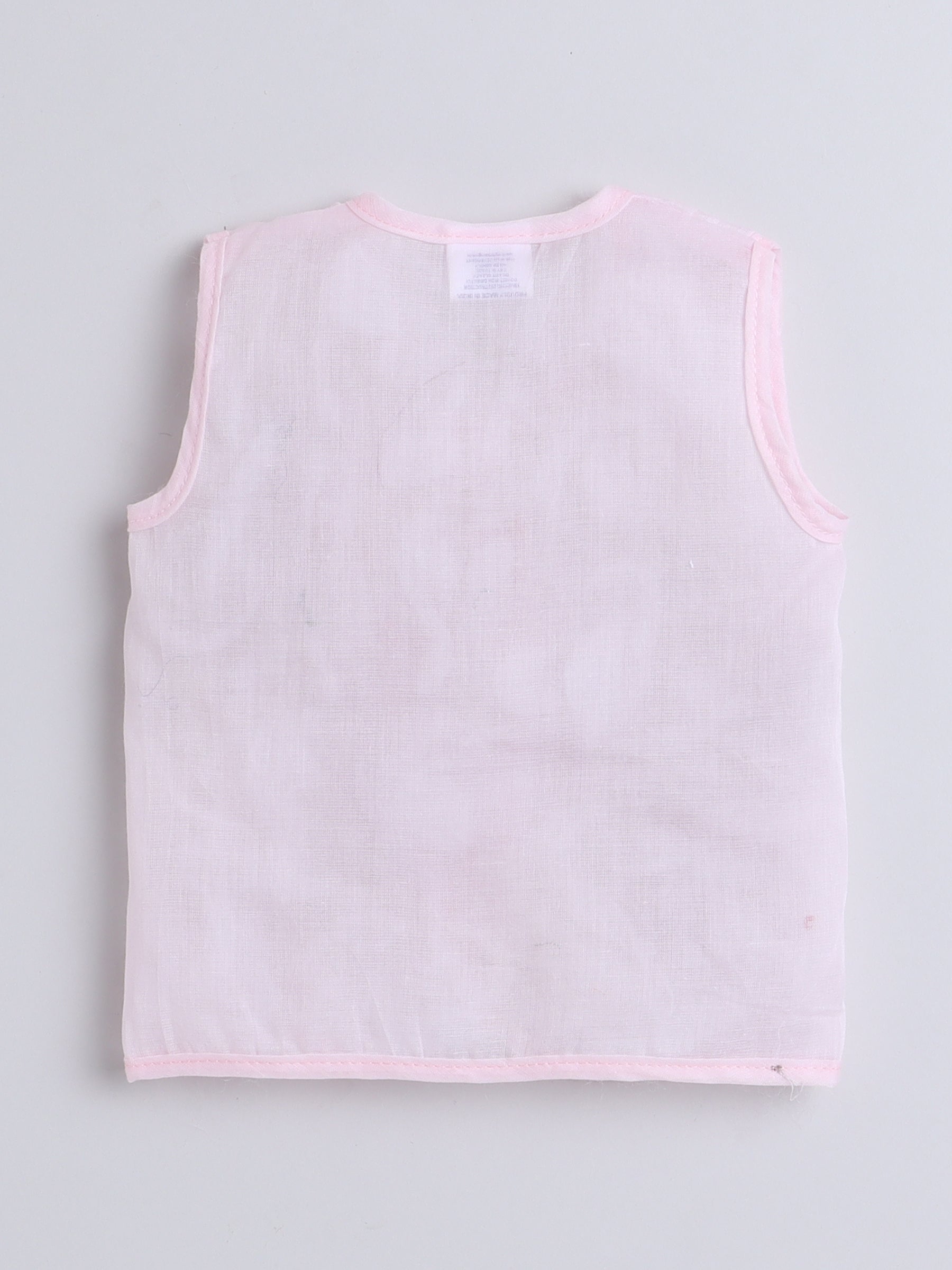 Organic Mulmul Hospital Safe Vest - (0-3M)