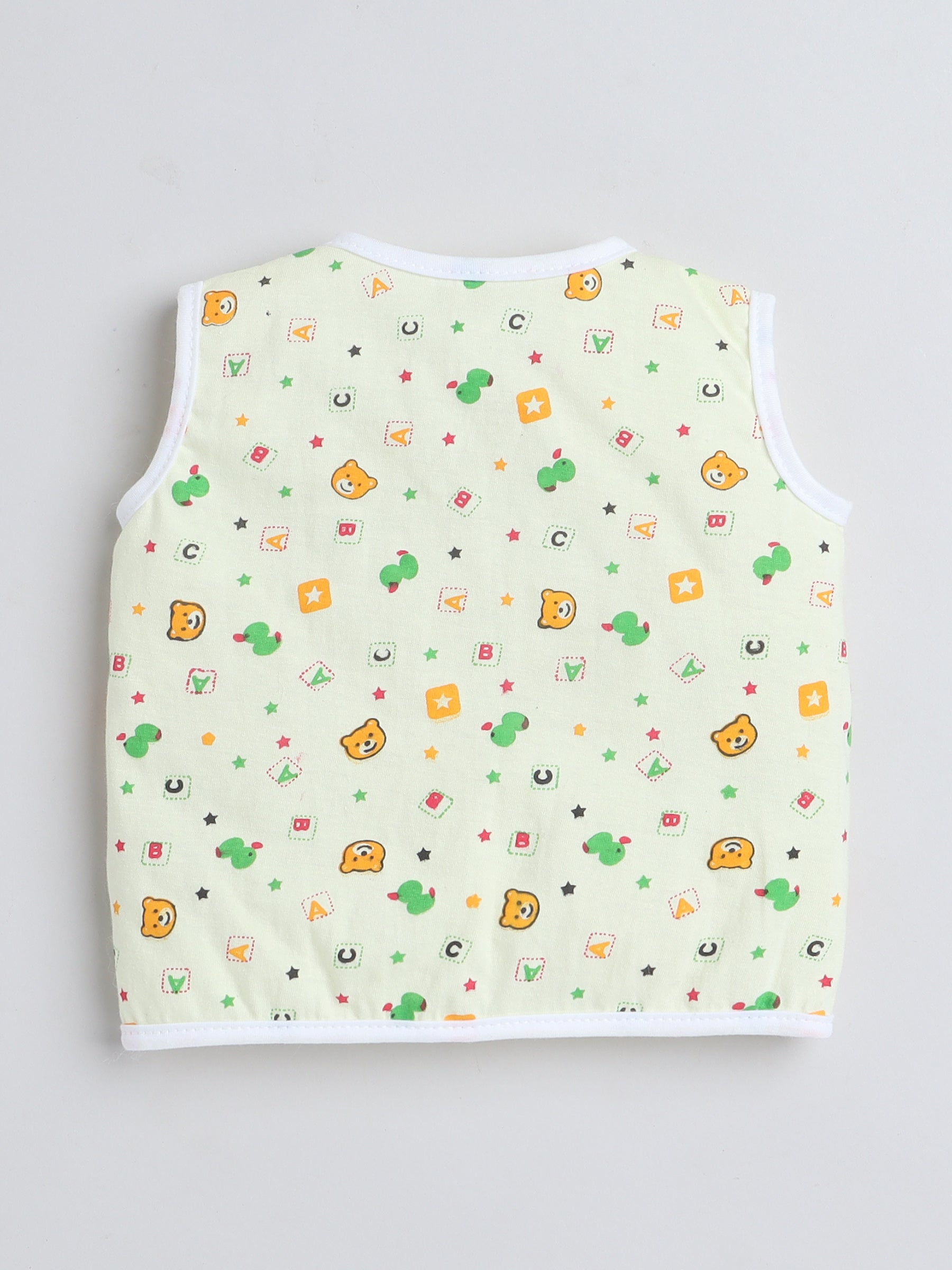 Tiny Tales Printed Sleeveless vests