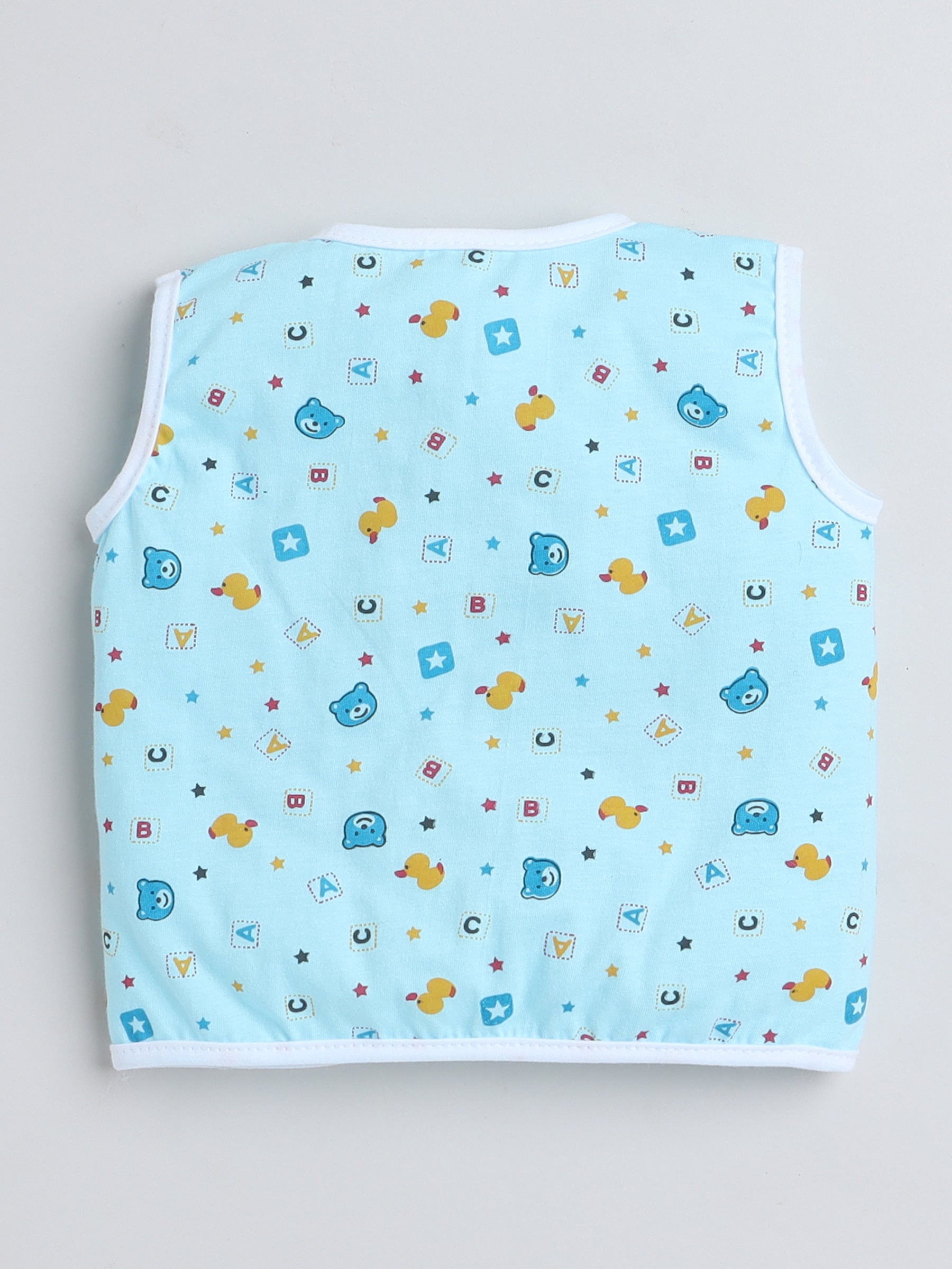 Tiny Tales Printed Sleeveless vests
