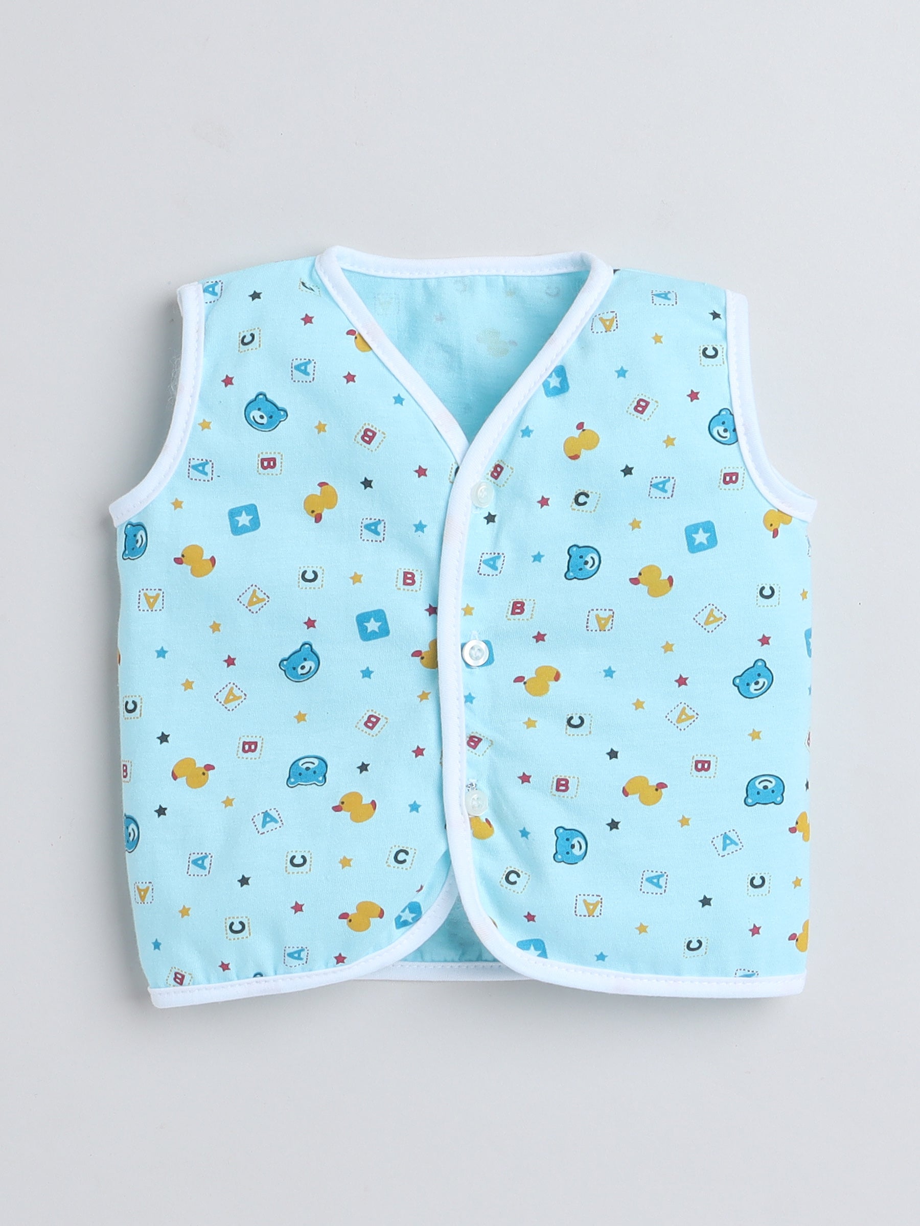 Tiny Tales Printed Sleeveless vests