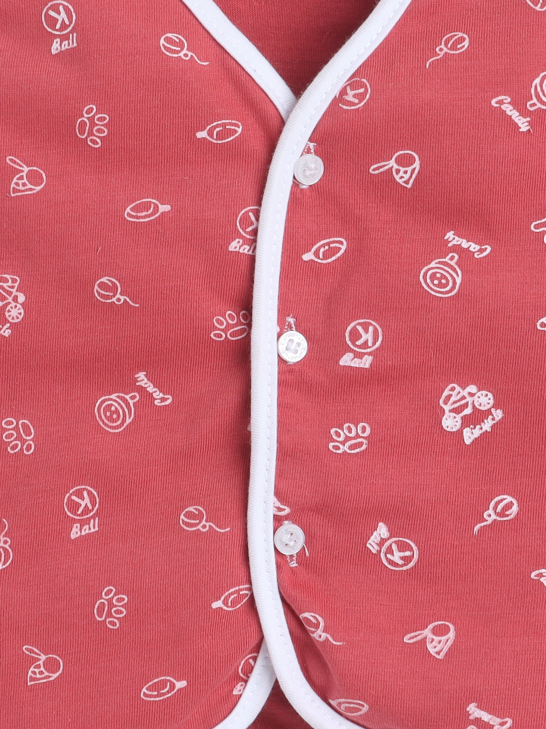 Tiny Tales Printed Sleeveless vests