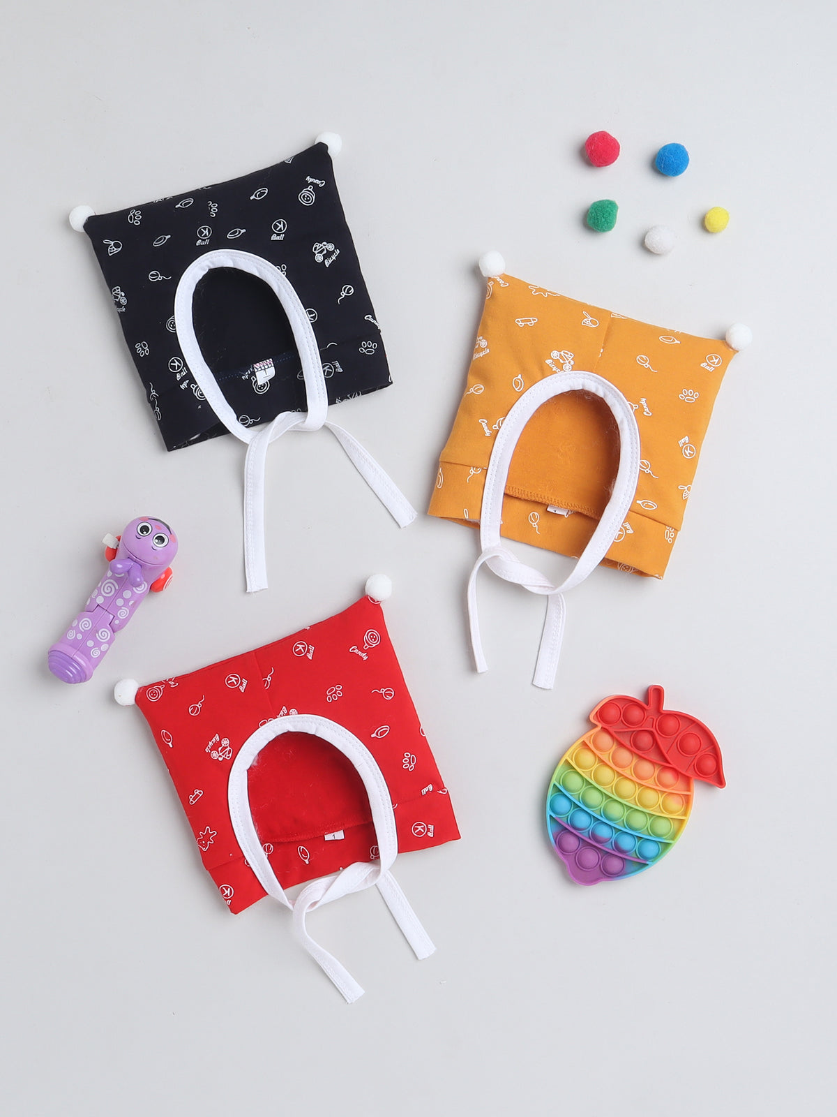 Snuggle Bunny Baby Cap (0-6M)
