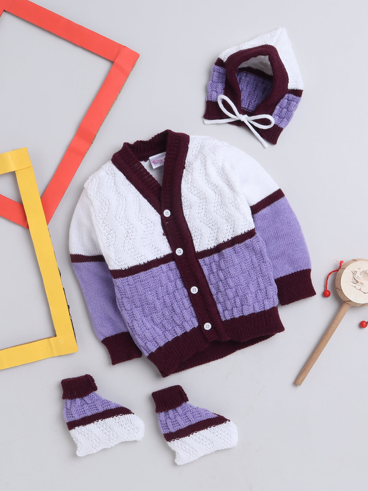 The Royal Knit Cardigan Set