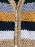 Tiny Trendsetter Multicolor Baby Cardigan