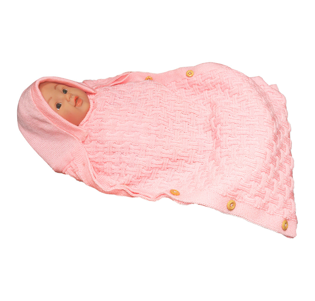 Baby Wool Basketweave Design Swaddle