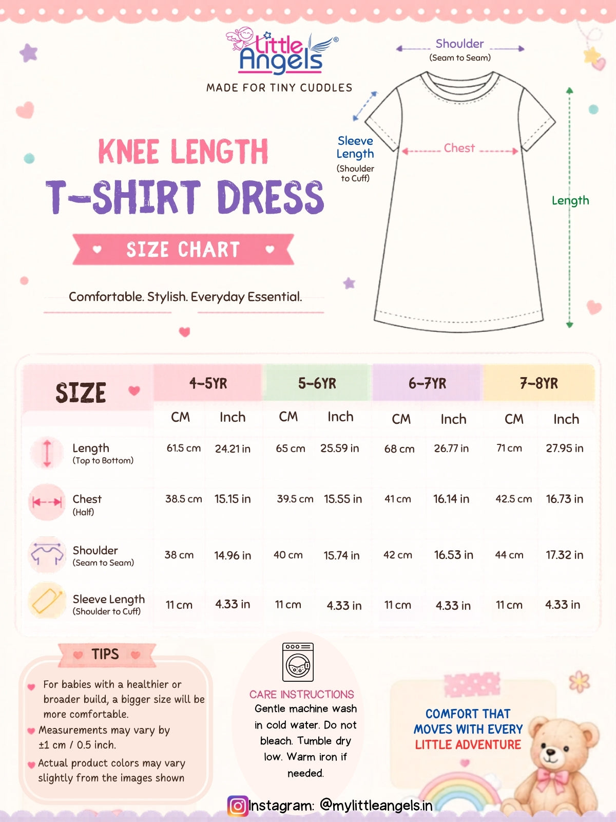 Girls Color Block Shift Dress Cream