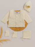 Timeless Star Embroidered Baby Set