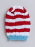 Baby Wool Stripes Cap Mittens Socks Set – 0–6M