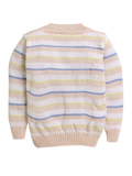 Round Neck Full Sleeves Stripe Pullover