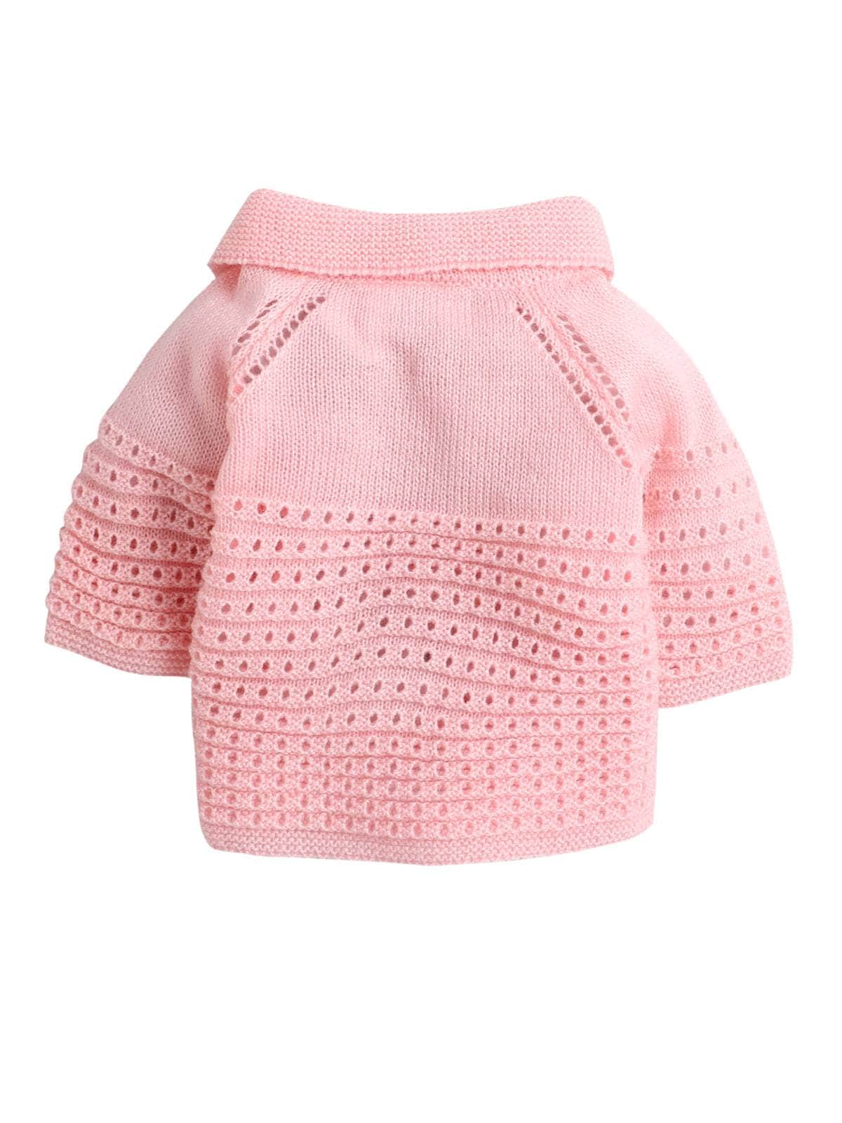 Little Angels Twinkle Pop Eyelet Knit Adult Sweater Twinkle Pop Eyelet Knit