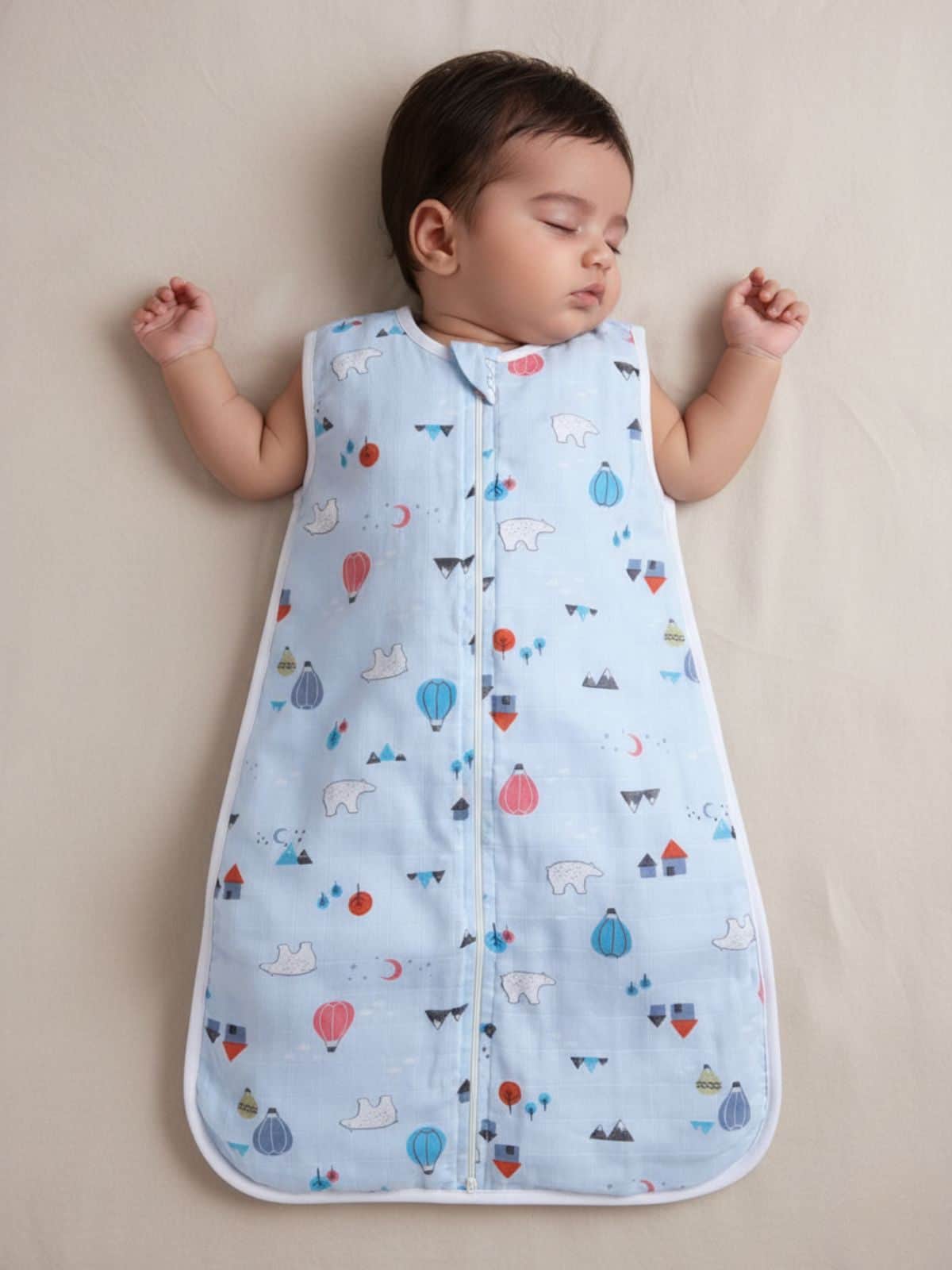 Little Angels Buy Baby Muslin Sleeping Bag 0–1 Year  Baby Muslin Sleeping Bag for 0–1 Year