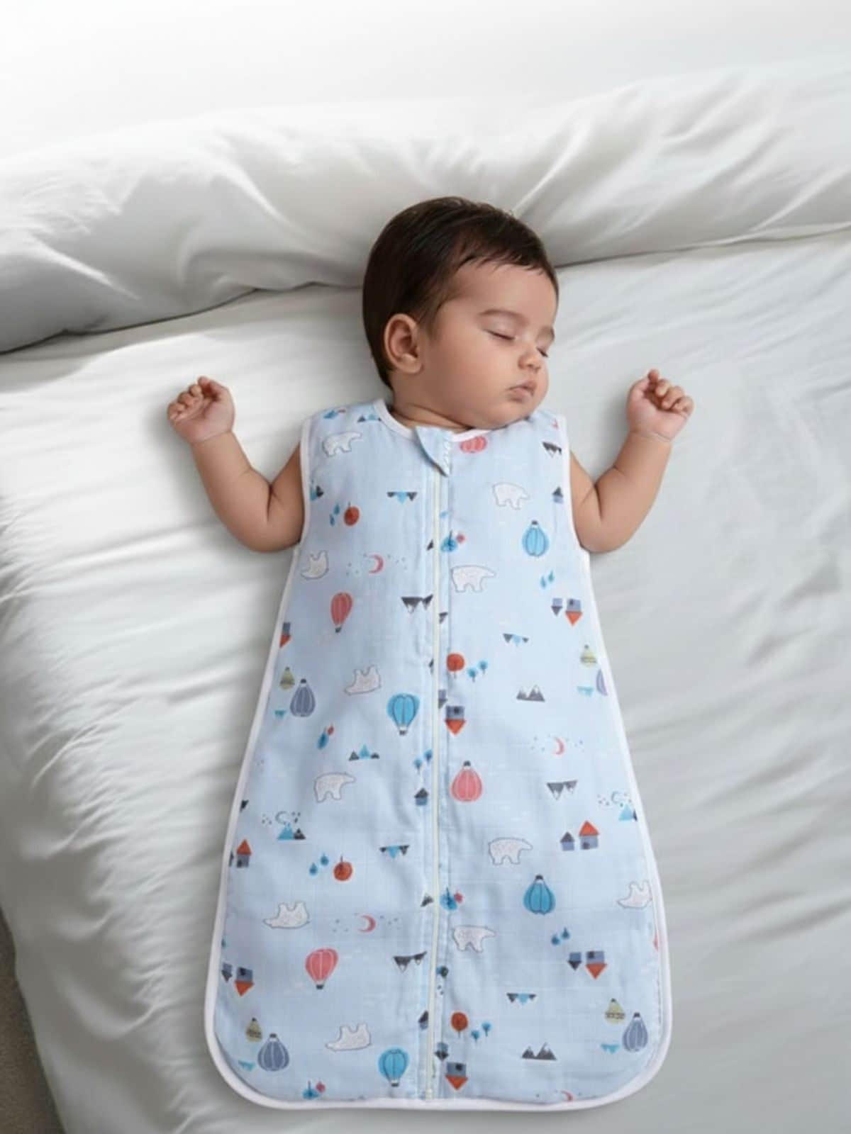 Little Angels Buy Baby Muslin Sleeping Bag 0–1 Year  Baby Muslin Sleeping Bag for 0–1 Year