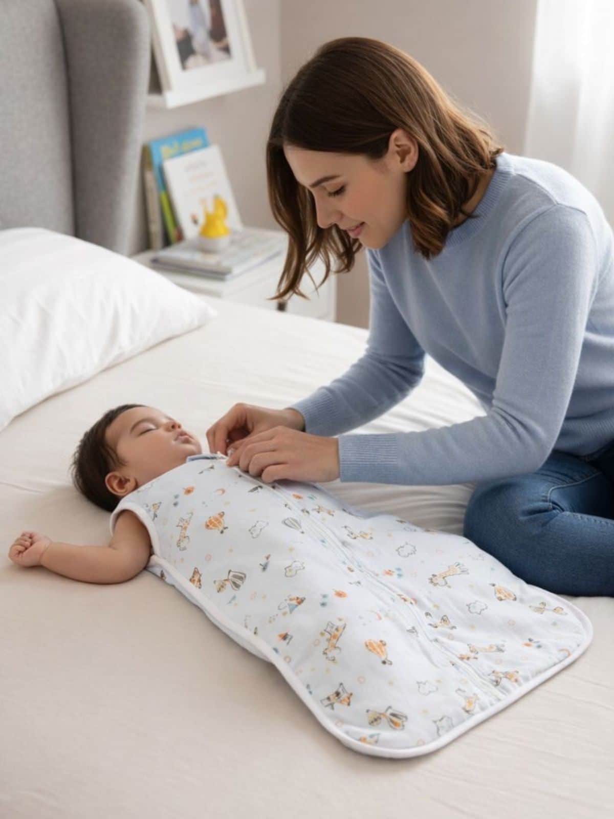 Little Angels Buy Baby Muslin Sleeping Bag 0–1 Year  Baby Muslin Sleeping Bag for 0–1 Year