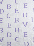 Little Angels Little Angels Reversible Blanket Woollen Perfect Nursery Essential with ABC Cartoon Design Violet & White Blanket Blanket & Swaddle 2 in 1 Purple & White Reversible ABC Cartoon Design Blanket 0-2Y / Violet & White / Baby Wool