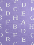 Little Angels Little Angels Reversible Blanket Woollen Perfect Nursery Essential with ABC Cartoon Design Violet & White Blanket Blanket & Swaddle 2 in 1 Purple & White Reversible ABC Cartoon Design Blanket 0-2Y / Violet & White / Baby Wool