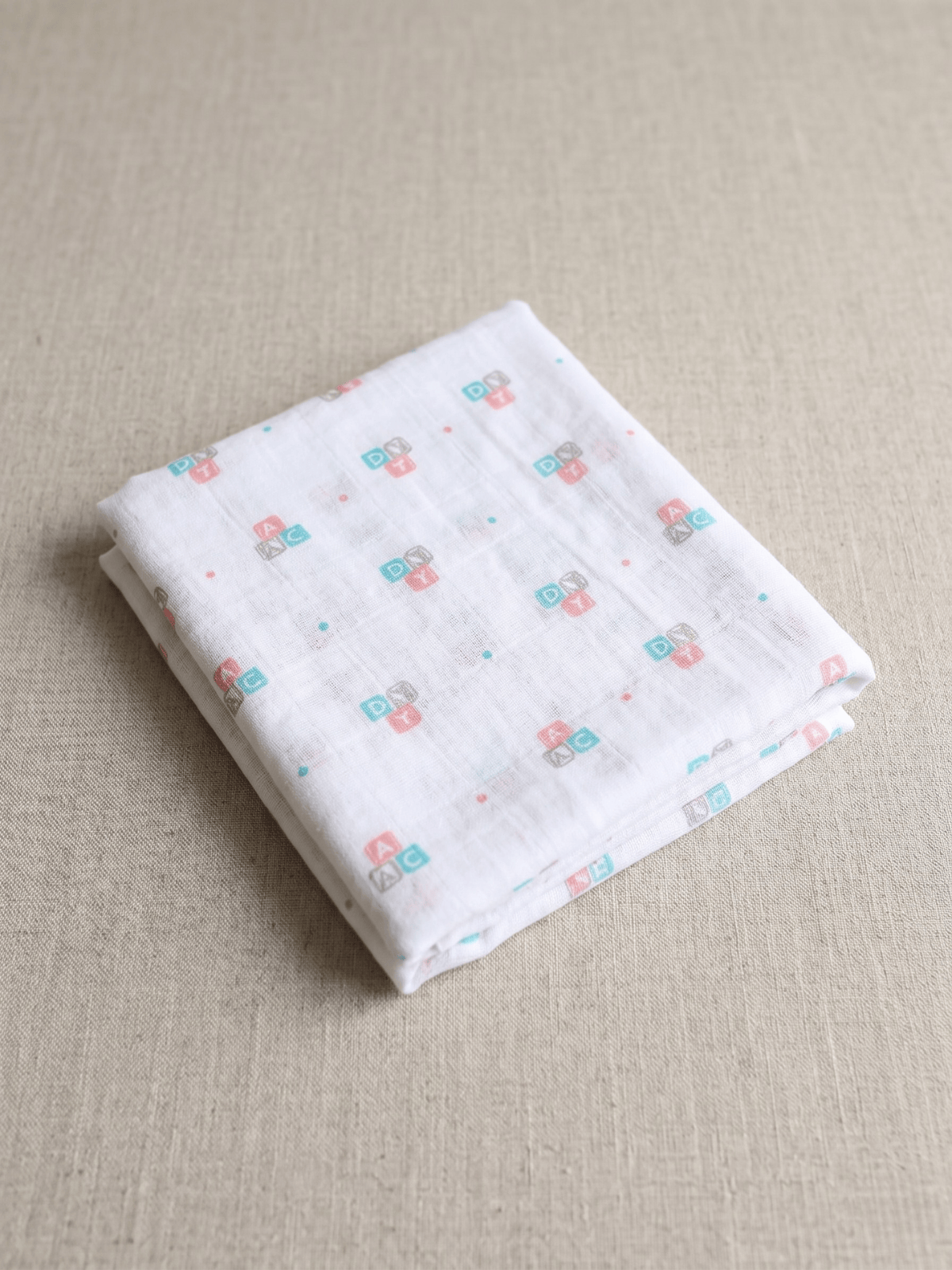 Little Angels Little Angels Muslin Baby Swaddle Blanket | Soft Breathable Newborn Wrap Blanket & Swaddle Premium Organic Muslin Baby Swaddle – Ultra-Soft, Breathable & Multi-Purpose Free Size / White / Muslin