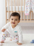 Little Angels Baby Cotton Car Print Pajama Pants – Soft & Comfortable Baby Bottom Bottom Baby Car Print Cotton Pajama Pants – Soft Elastic Waist