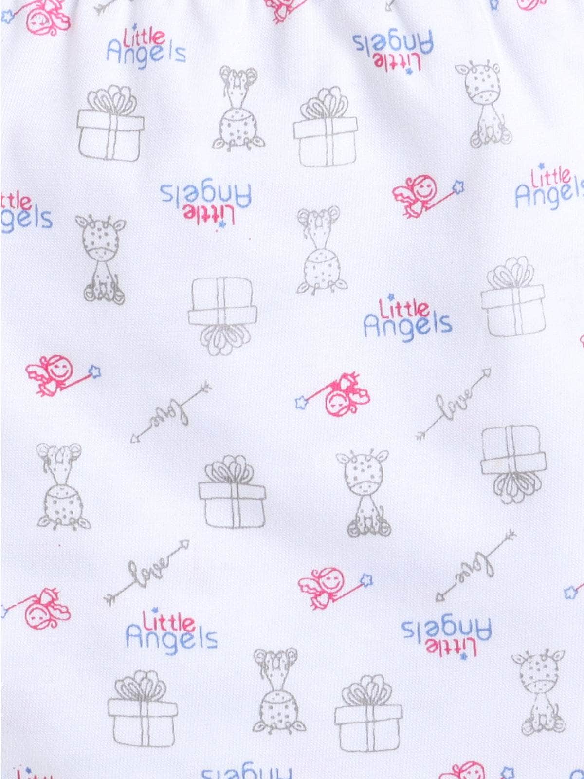 Little Angels Little Angels Reusable Padded Underwear, Potty Training Under Pants, Soft Cotton for Baby Girls and Boys Cap & Nappy Oops-Proof Padded Underpants