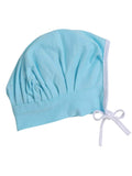 Little Angels Little Angels Cotton Solid Tie-Knot Pack of 6 Cap For Baby Boys and Baby Girls Cap & Nappy Vibrant Hues Cap Set