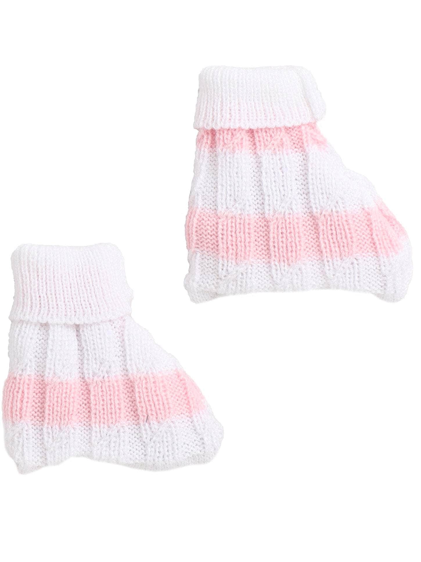 Little Angels Blush Baby Cap Mittens Socks Cap, Socks & Mittens Blush Baby Cap Mittens Socks