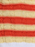 Little Angels Snuggle Sweet Striped Knit Set Cap, Socks & Mittens Snuggle Sweet Striped Knit Set