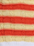 Little Angels Snuggle Sweet Striped Knit Set Cap, Socks & Mittens Snuggle Sweet Striped Knit Set