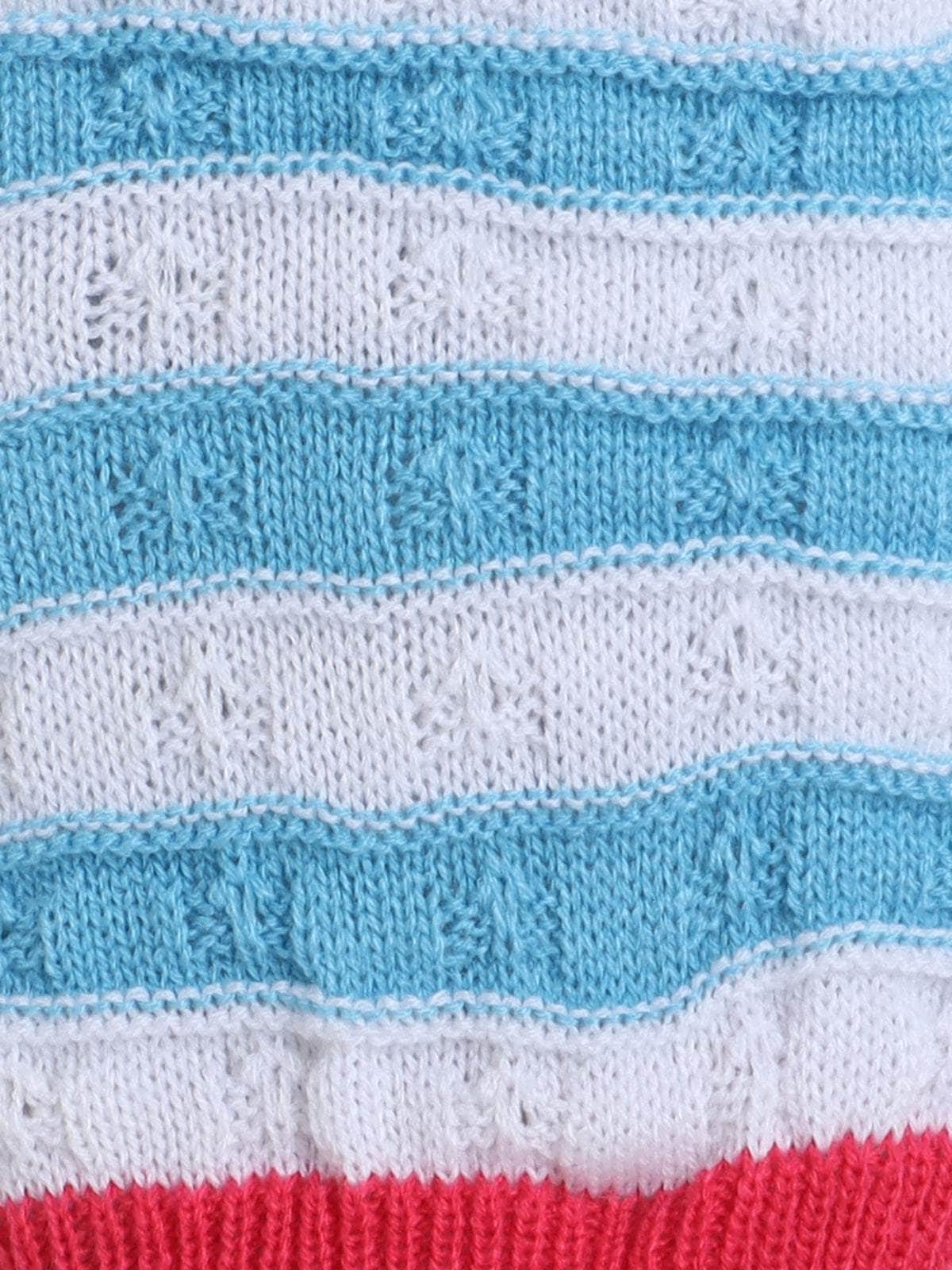 Little Angels Snuggle Sweet Striped Knit Set Cap, Socks & Mittens Snuggle Sweet Striped Knit Set