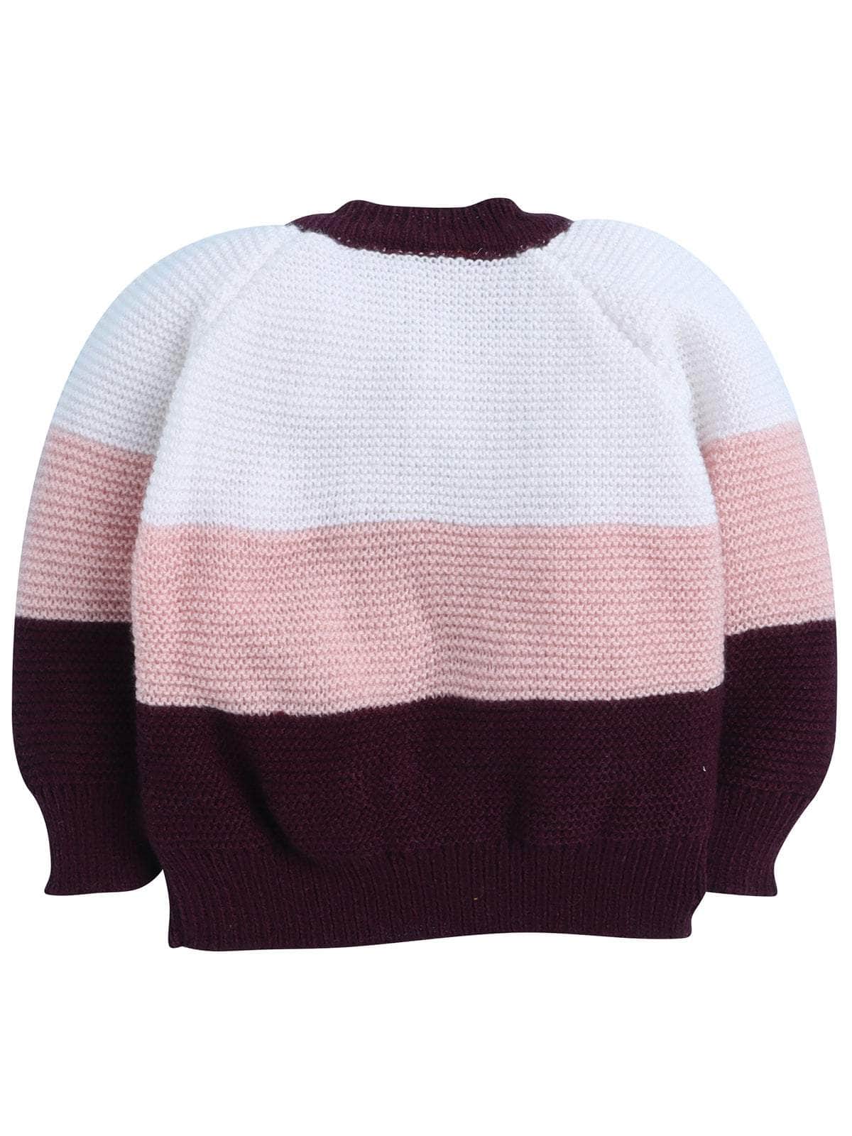Little Angels Classic Striped Baby Knitwear Cardigan Classic Striped Baby Knitwear