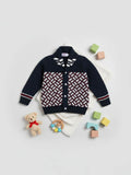 Little Angels Criss-Cross Cuddle-Up Little Hero Cardigan Cardigan Criss-Cross Cuddle-Up Little Hero Cardigan 3-6 M / Navy