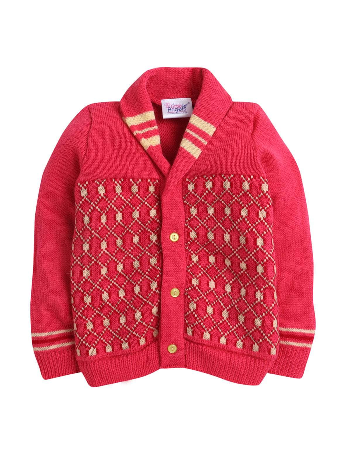 Little Angels Knit & Neat Diamond Charm Cardigan Knit & Neat Diamond Charm