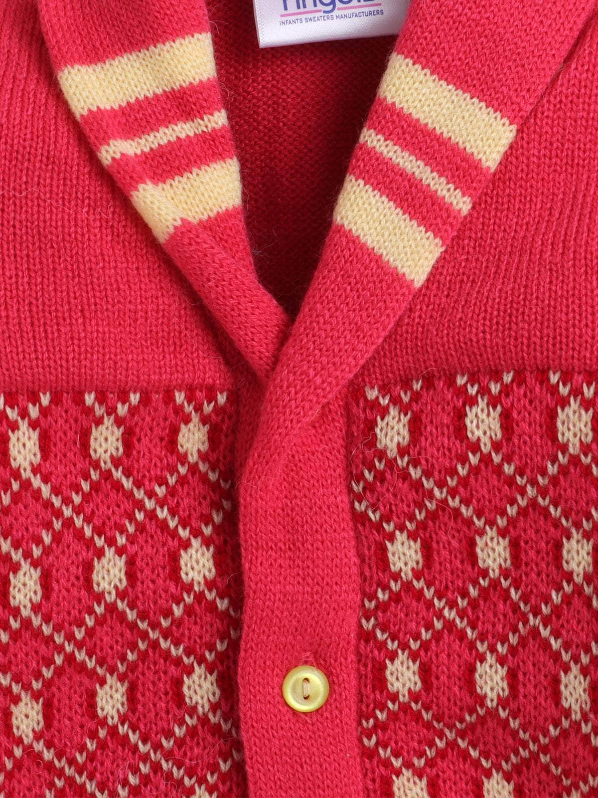 Little Angels Knit & Neat Diamond Charm Cardigan Knit & Neat Diamond Charm