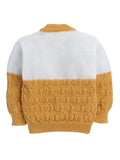 Little Angels Little Angels Baby Wool V-Neck Full Sleeves Color-Block with Diamond Design Cardigan Sweater For Baby Boys  Cardigan Snug & Buttoned Up Cardigan