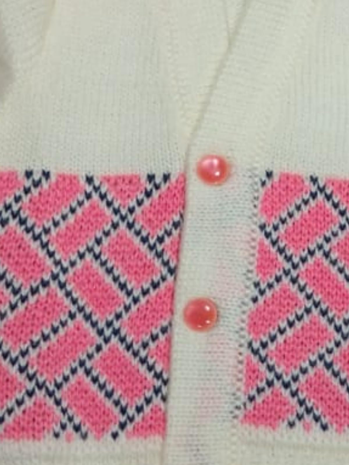 Little Angels Tiny Trendsetter Geometric Cardigan Cardigan Tiny Trendsetter Geometric Cardigan