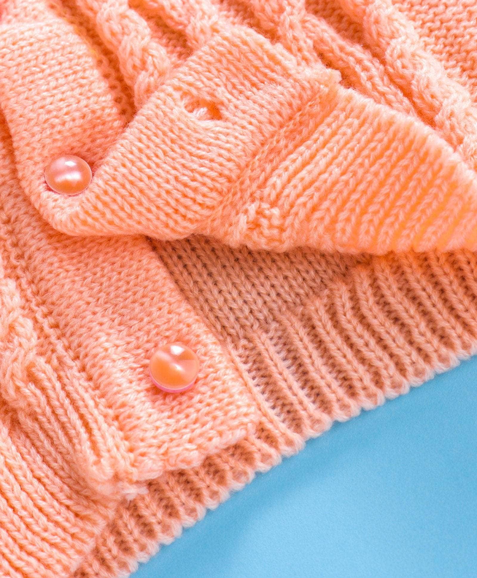 Little Angels Twist & Snug Knit Sweater Cardigan Twist & Snug Knit Sweater