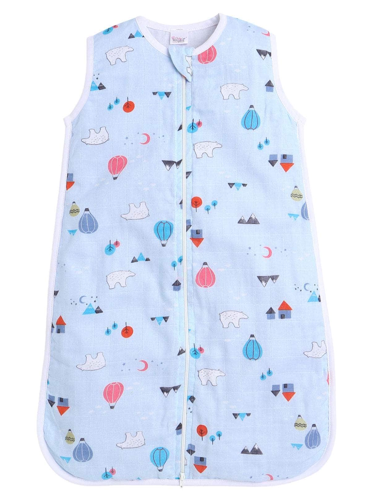 Little Angels Dreamy Cuddles Muslin Sleeping Bag Dreamy Cuddles Muslin Sleeping Bag