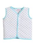 Little Angels Little Angels Pack of 4 Jhabla/Vest Cotton V-Neck Sleeveless Printed Jhablas For Baby Boys and Baby Girls Jhabla/Vest Cosmic Cuddles Sleeveless Vest