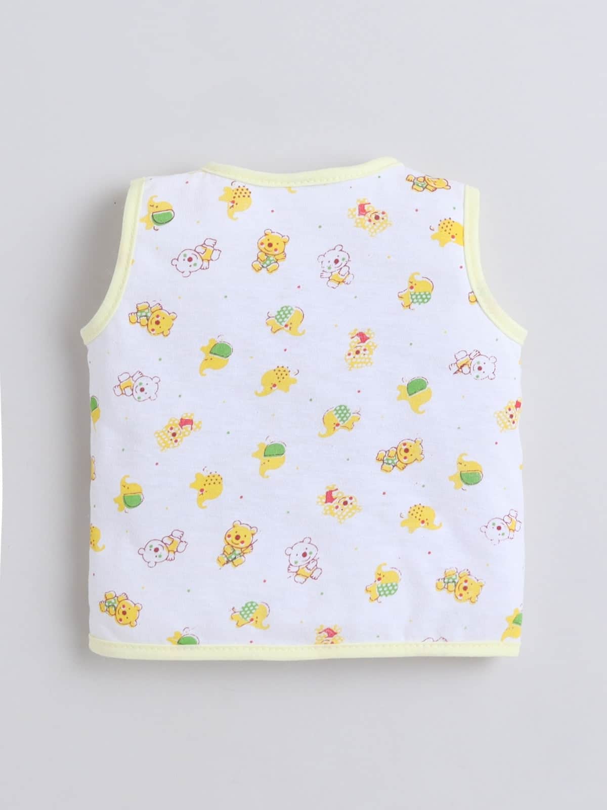 Little Angels Shop Cotton Jhabla Pack of 4 | My Little Angels Jhabla/Vest Cotton Baby Jhabla Set – Pack of 4