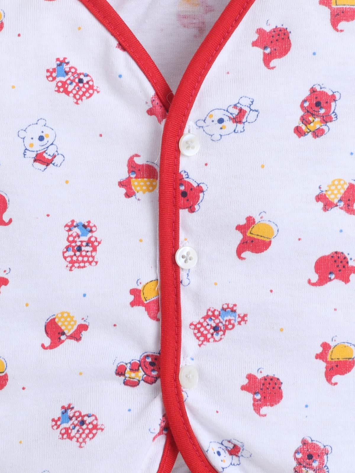 Little Angels Shop Cotton Jhabla Pack of 4 | My Little Angels Jhabla/Vest Cotton Baby Jhabla Set – Pack of 4