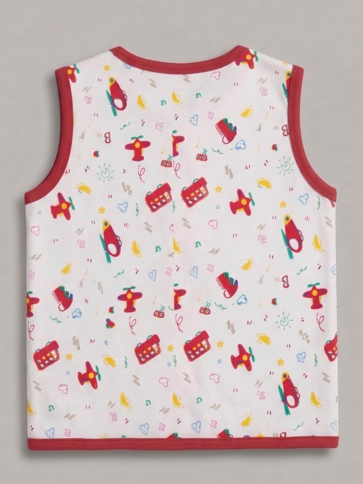 Little Angels Shop Cotton Jhabla Pack of 4 | My Little Angels Jhabla/Vest Cotton Baby Jhabla Set – Pack of 4