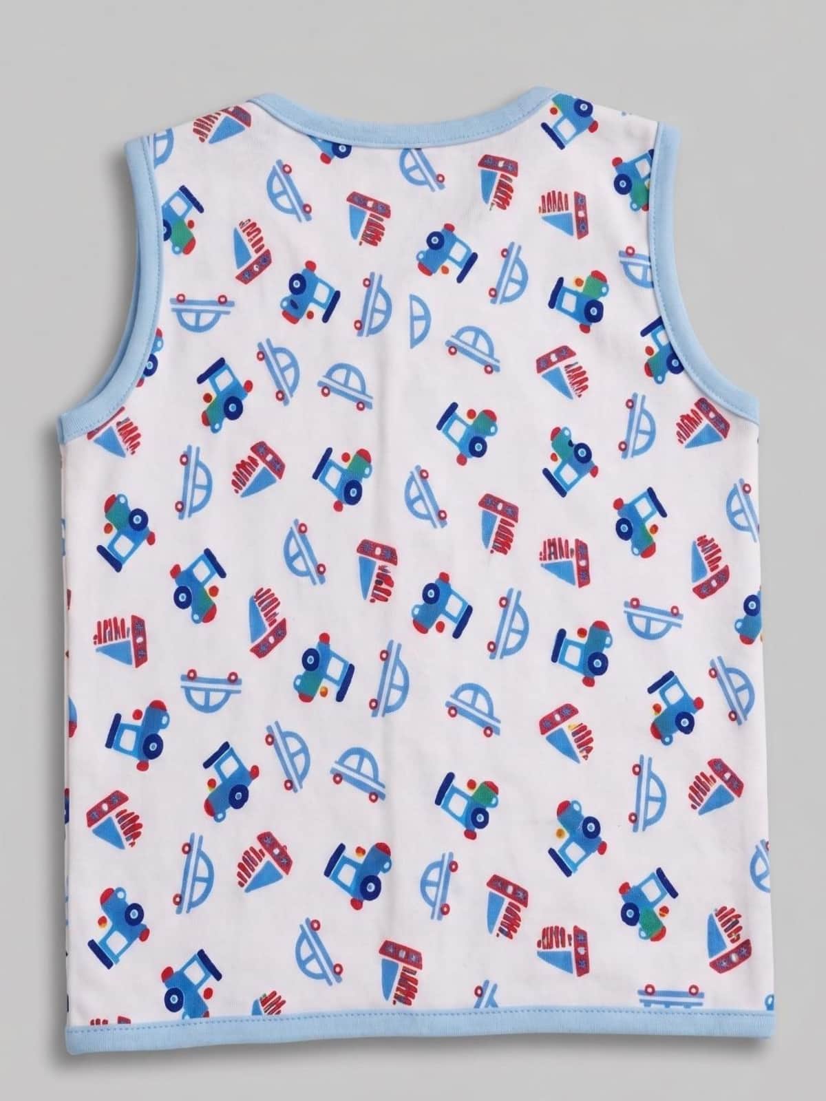 Little Angels Shop Cotton Jhabla Pack of 4 | My Little Angels Jhabla/Vest Cotton Baby Jhabla Set – Pack of 4
