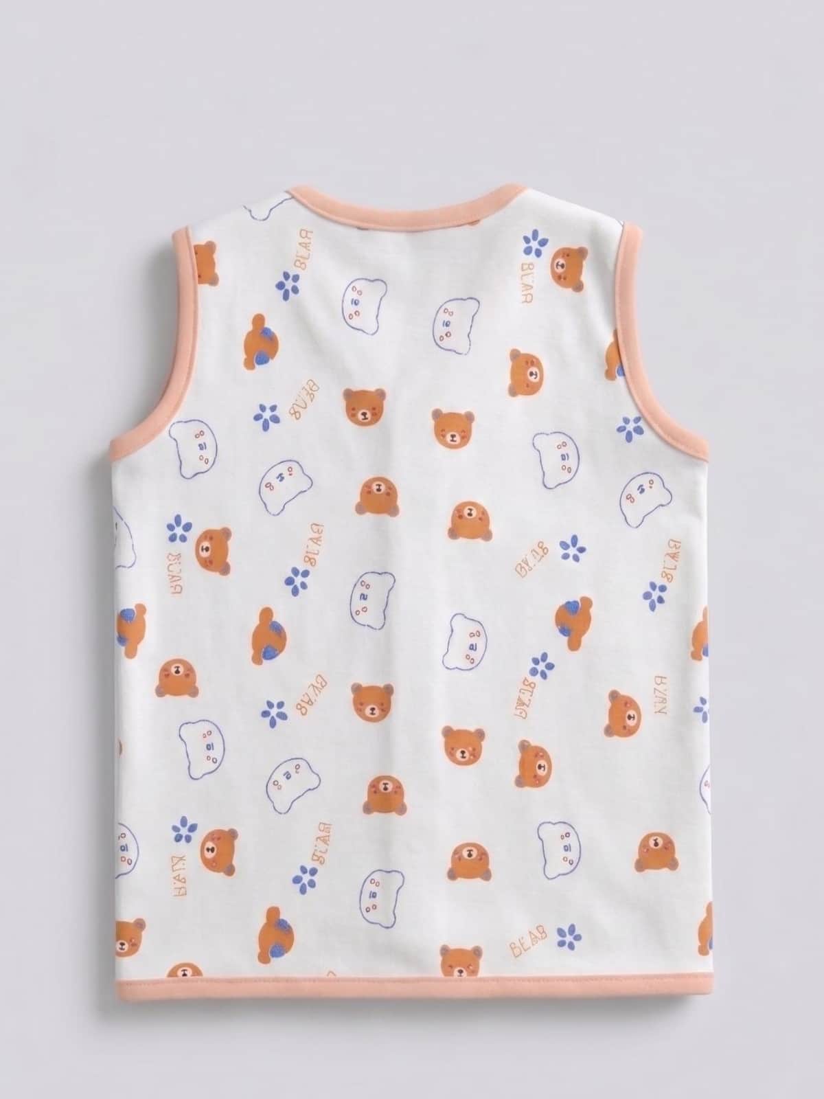 Little Angels Shop Cotton Jhabla Pack of 4 | My Little Angels Jhabla/Vest Cotton Baby Jhabla Set – Pack of 4