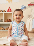 Little Angels Shop Cotton Jhabla Pack of 4 | My Little Angels Jhabla/Vest Cotton Baby Jhabla Set – Pack of 4