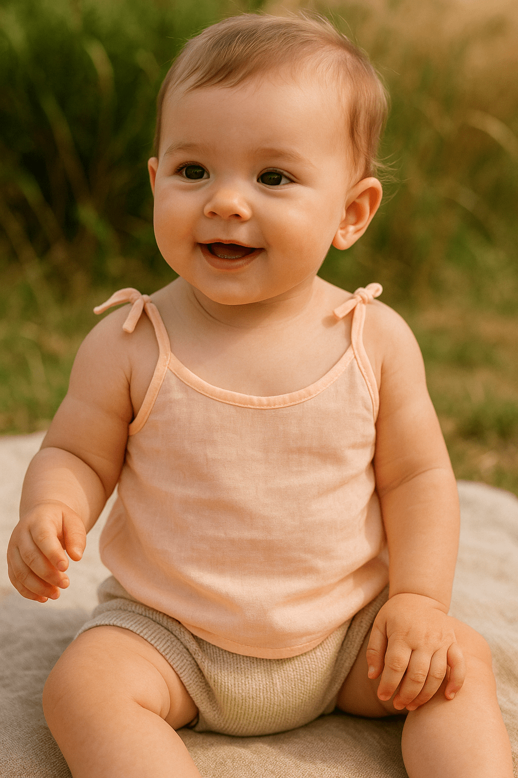 Little Angels Little Angels Organic Mulmul Hospital Safe Multi Color Vest Pack Jhabla/Vest Organic Mulmul Hospital Safe Vest - (0-3M)