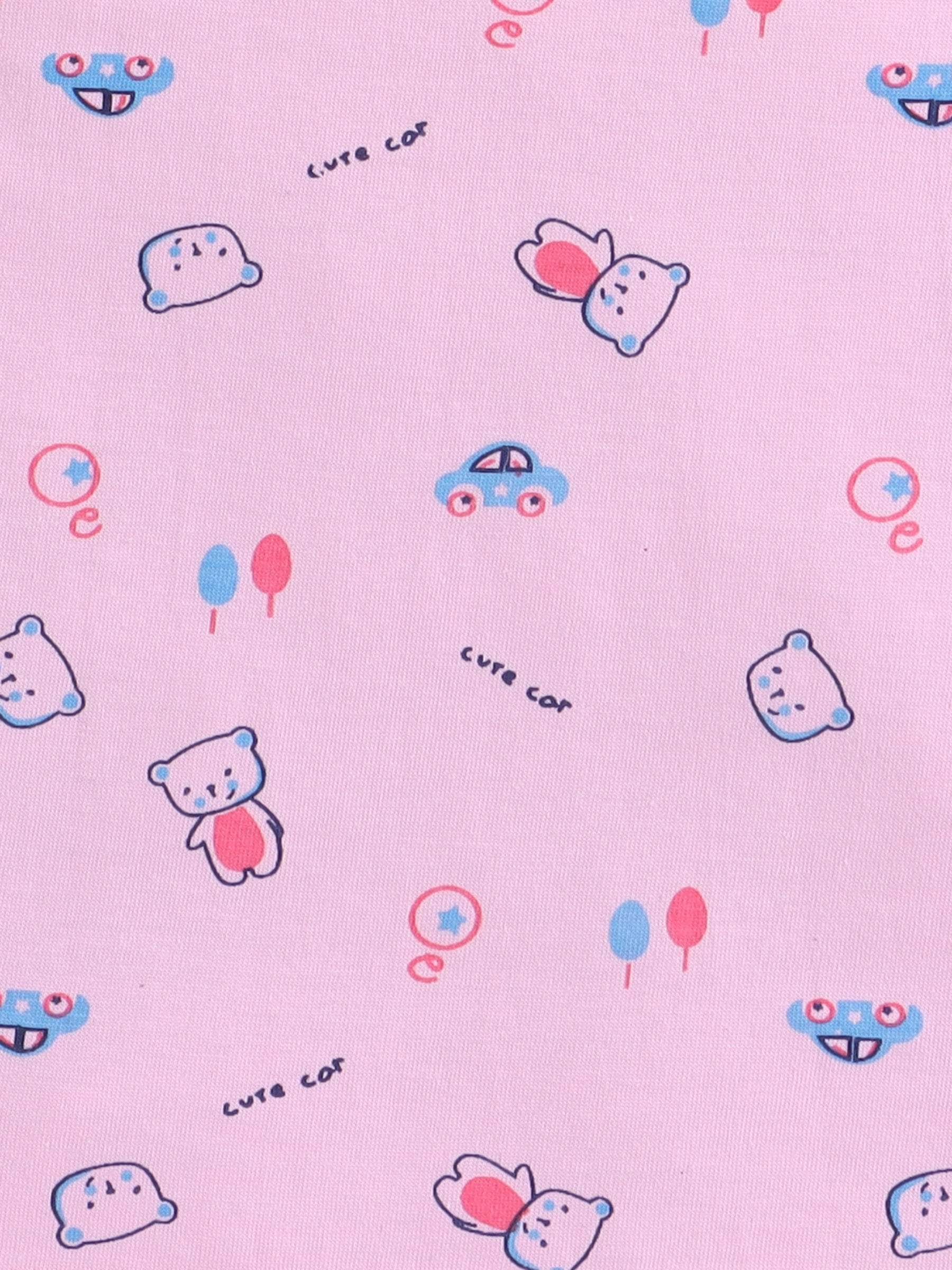 Little Angels Little Angels Baby Cotton Cartoon Tie-Knot Cotton Vest– 4-Pack (0-12 M) Jhabla/Vest Playful Pals Baby vest Combo