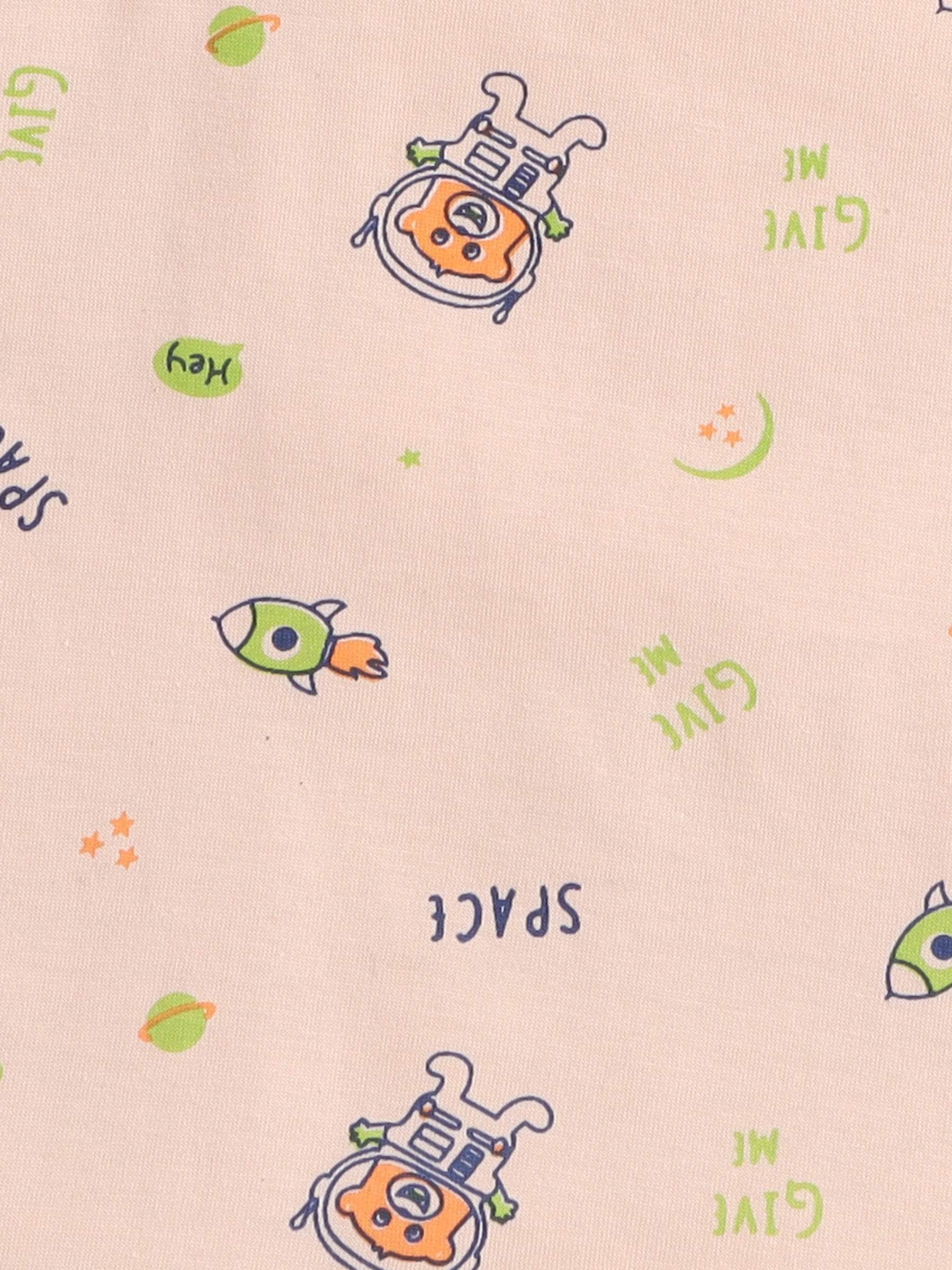 Little Angels Little Angels Baby Cotton Cartoon Tie-Knot Cotton Vest– 4-Pack (0-12 M) Jhabla/Vest Playful Pals Baby vest Combo