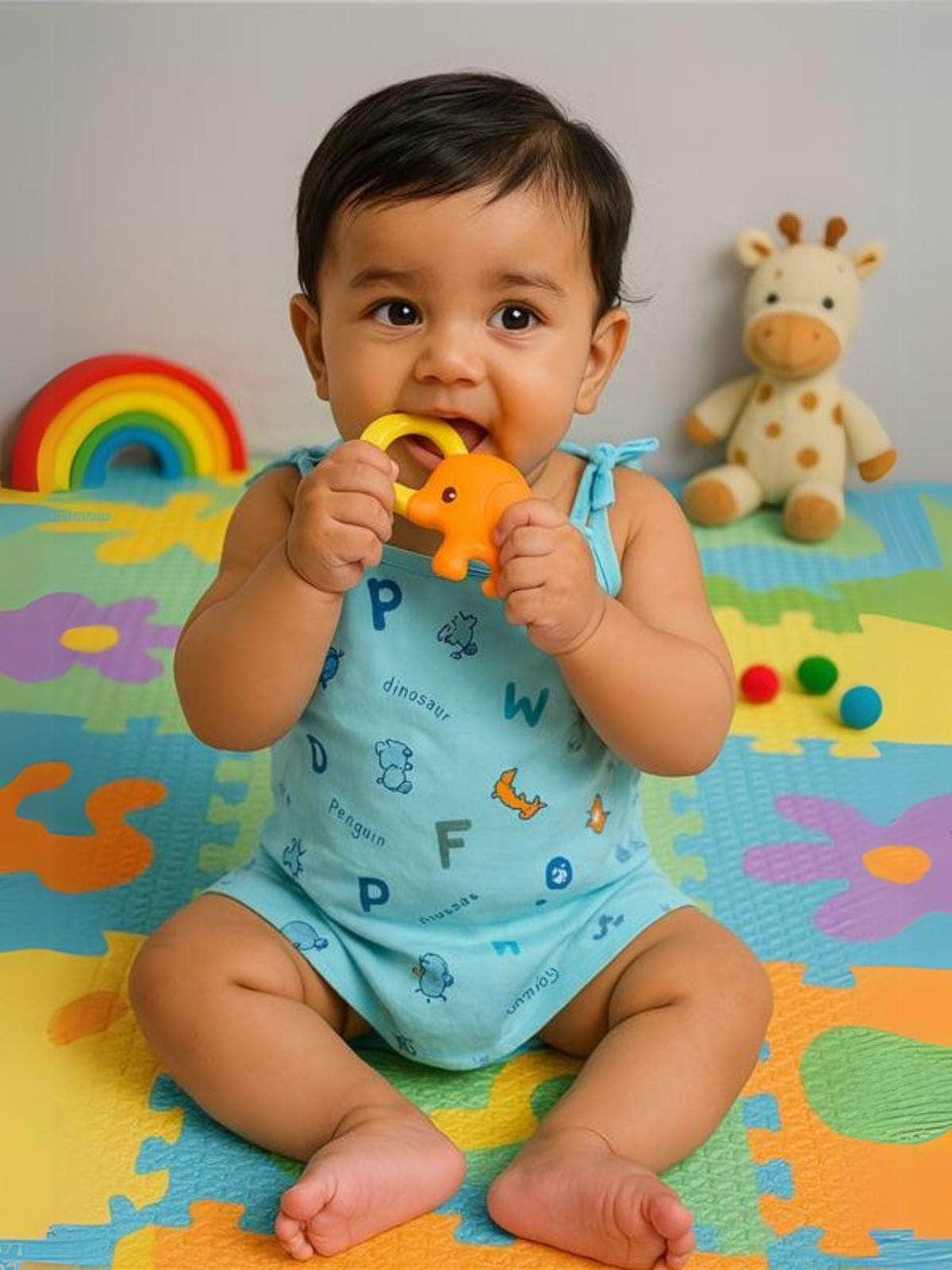 Little Angels Little Angels Baby Cotton Cartoon Tie-Knot Cotton Vest– 4-Pack (0-12 M) Jhabla/Vest Playful Pals Baby vest Combo