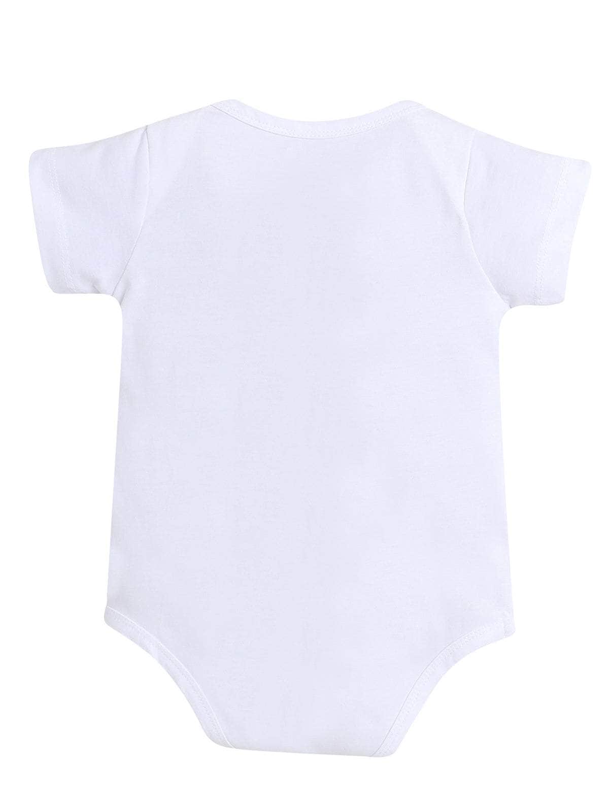 Little Angels Little Angels 1 Pc Onesies/Romper Cotton Round Neck Half Sleeves Graphic Print Romper For Baby Boys and Baby Girls Onesies Little Doodles Printed Baby Onesie